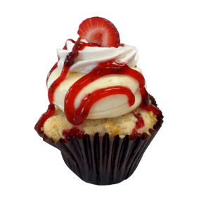 Strawberry Cheesecake Custom cupcakes dallas texas